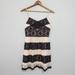 Anthropologie Dresses | Nwt Anthro Foxiedox Ophelia Lace Dress | Color: Black/Cream | Size: Xs
