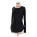 Gap Fit Maternity Active T-Shirt: Black Activewear - Women's Size Small Maternity