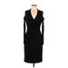 Lauren by Ralph Lauren Casual Dress - Sheath: Black Dresses - Women's Size 6
