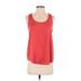 LC Lauren Conrad Sleeveless Blouse: Red Tops - Women's Size Small