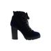 Steve Madden Ankle Boots: Blue Shoes - Women's Size 10