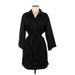 Stockholm Atelier X Other Stories Casual Dress - Shirtdress: Black Dresses - Women's Size Medium