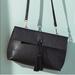 Anthropologie Bags | Anthropologie Dreia Black Tassel Crossbody Bag | Color: Black/Silver | Size: Os