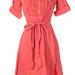 J. Crew Dresses | J Crew Linen Dress Size P2 | Color: Orange | Size: 2p