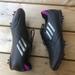 Adidas Shoes | Adidas Women’s Size 9 Adizero Black Purple Golf Sports Spikes Sprintweb Shoes | Color: Black/Purple | Size: 9