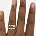 Gucci Jewelry | Gucci: Sterling Silver, "G" Logo Band/Ring Sz: 4 (1474) | Color: Silver | Size: 4