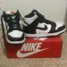 Nike Shoes | Mid Rise Nike Dunks Black And White | Color: Black/White | Size: 6