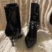 Jessica Simpson Shoes | Jessica Simpson Ankle Boots, Black With Jewels. | Color: Black | Size: 8.5