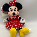 Disney Toys | Minnie Mouse Disney Store Vintage 8" Plush W/ Hang Tag | Color: Black/Red | Size: Osbb