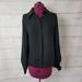 Louis Vuitton Tops | Louis Vuitton Bishop Sleeve Pleated Blouse Size Fr 36 Us 4 Black | Color: Black | Size: 4