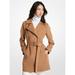 Michael Kors Jackets & Coats | Michael Kors Wool Blend Belted Coat Dark Camel Xl New | Color: Tan | Size: Xl