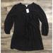 Nine West Dresses | Nine West Womens Xl Black Wrap Dress New With Tags | Color: Black | Size: Xl