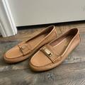 Coach Shoes | Coach Flat Leather Shoes | Color: Tan | Size: 6.5