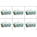 36 rolls(6 PACKS) x White Centrefeed Embossed 2ply Wiper Paper Towel