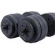 Dumbbells Dumbbells For Men And Women, Adjustable Sports Barbells, Dumbbells, Fitness Equipment, Home Pair Of Dumbbells Dumbbell Set (Color : Black, Size : 50kg)