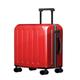 DsLkjh Travel Suitcase Suitcase with Universal Wheels, Suitcase, Boarding Code Box, Men's and Women's Bag Suitcase, Trolley Case Trolley Case (Color : Red, Size : 24)