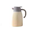 Electric Kettle Stainless Steel Insulated Kettle Household Large Capacity Insulated Water Kettle Hot Water Kettle Dormitory Hot Water Bottle Warm Water Kettle Tea Kettle (Color : White, Size : 2.0L