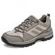 VOSMII Sneakers Outdoor Hiking Shoes Men's mesh Casual Sports Shoes Men's Anti-Skid Hiking Jogging Shoes. (Color : Dark Grey S Gray, Size : 9)