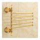 Towel Racks, Towel Rail for Bathroom,Bath Hardware Brass Foldable Movable Rotatable Towel Bar/Rack with Toothbrush Cup,Bathroom Wall Mount Towel Holder Bars/Style 1/a needed (Style 7 a)