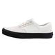 VOSMII Sneakers Canvas Upper Sneakers Men's Skateboard Lace-Up White Shoes Rubber Sole (Size : Small)