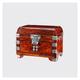 YIHANSS Jewelry Organizer Traditional Wooden Jewelry Box Treasure Box - Oriental Style Wooden Box for Jewelry, Vintage Treasure Chest with 3 Drawer - Antique Storage Box Jewelry Holder Organizer