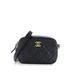 Chanel Leather Crossbody Bag: Black Bags