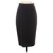 Laundry by Shelli Segal Casual Skirt: Black Solid Bottoms - Women's Size 4