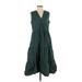 Gap Casual Dress - Midi: Green Dresses - Women's Size Small
