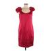 Ann Taylor Cocktail Dress: Red Dresses - Women's Size 8