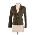 Ann Taylor Blazer Jacket: Green Jackets & Outerwear - Women's Size 0 Petite