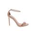 Steve Madden Heels: Tan Shoes - Women's Size 8 1/2