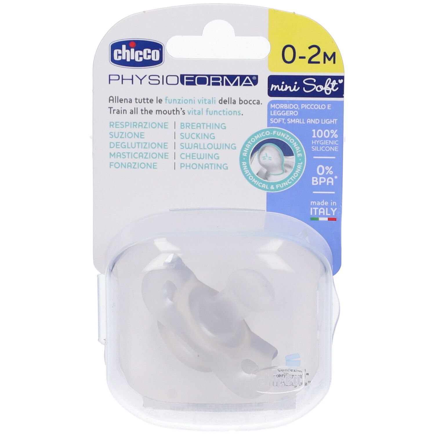 Chicco Gommottino 0-2 Silicone 1 pz Altro