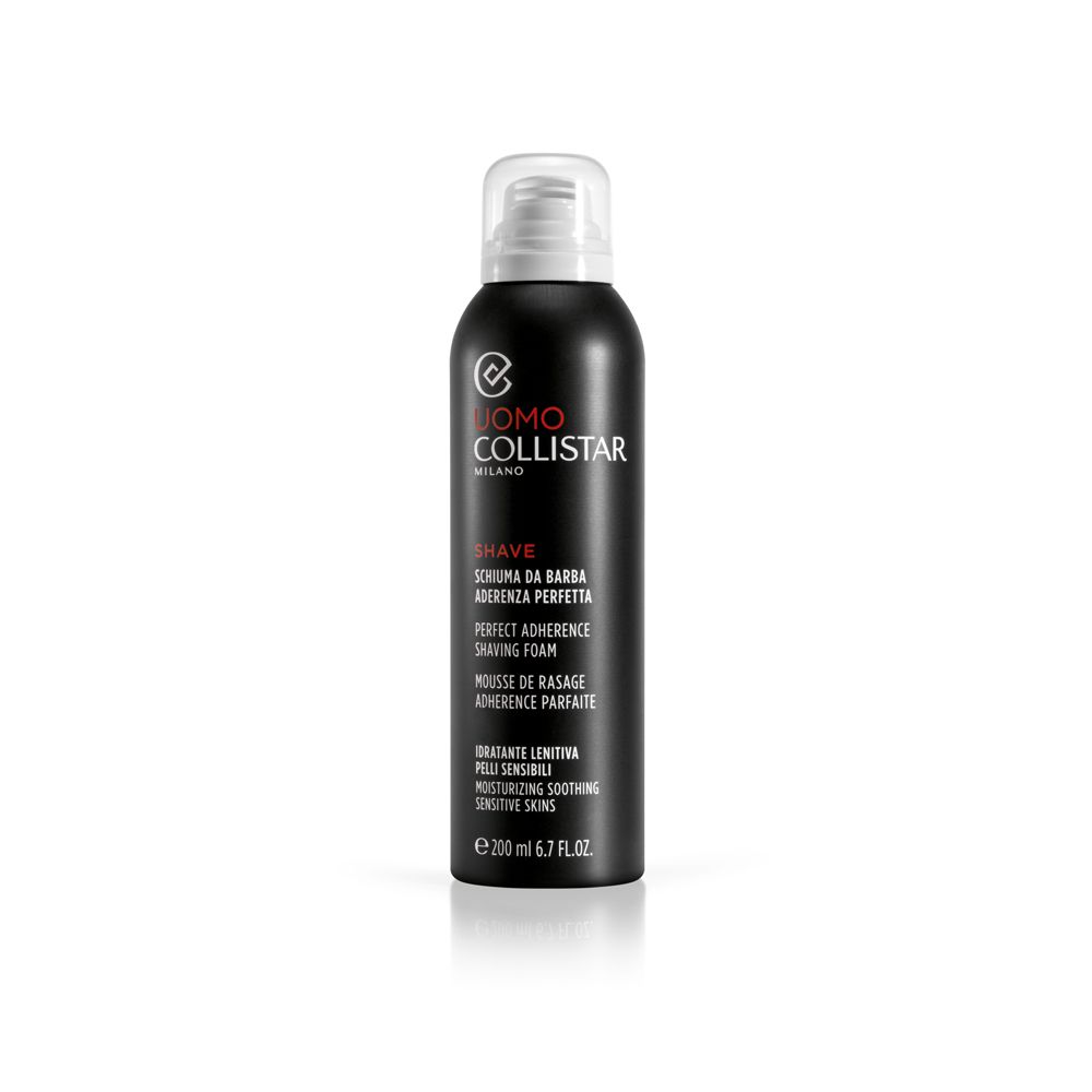 Linea Uomo Schiuma Da Barba Aderenza Perfetta Pelli Sensibili 200 Ml m