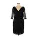 Isabel Toledo for Lane Bryant Cocktail Dress: Black Dresses - Women's Size 16