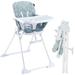 High Chair for Babies and Toddlers Foldable High Chair with Wipeable Seat Pad Adjustable Baby Highchairs Black