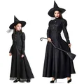 Halloween Zauberer Cosplay Kostüm Kinder Erwachsene Halloween Frauen Deluxe böse Hexen kostüm