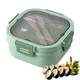 Bento Lunch Box en silicone pour étudiants 1200ml enfants bancs portables pique-nique