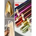 Tessuto in pelle PU oro argento lucentezza borse fai da te fatte a mano Cos accessori per