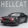 Dodge Challenger Hellcat Toy Car per 1: 32 Scale Die Cast Metel Cars Toy Pull Back Hellcat Model