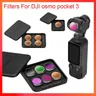 Kit de filtre pour Osmo Pocket 3 accessoires pour DJI Pocket 3 ND CPL Pound Polar Volonely 4 8