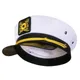 Chapeau capitaine Yacht Costume capitaine marin pour hommes chapeau Marine chapeaux fête amusants