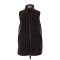Frazzle Faux Fur Jacket: Brown Jackets & Outerwear - Women's Size Large