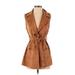 Allegra K Vest: Brown Jackets & Outerwear - Women's Size X-Small