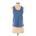 Nike Active Tank Top: Blue Activewear - Women's Size Small