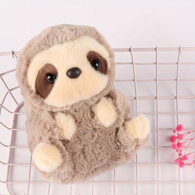 TEMU Adorable 5.5in Simulation Sloth Plush Toy - Perfect Birthday Gift For Kids & Babies! Easter Gift