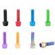 6pcs Colorful M5 Bolt Screws For Mtb And Road Handlebars, Stems, And Bottle Cages - Durable And Stylish Accessories For Your Bike