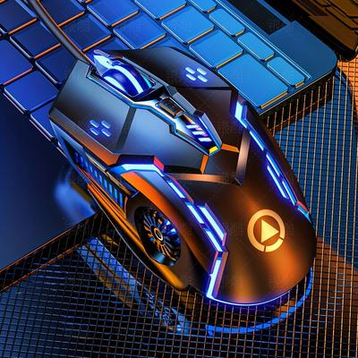 Mechanical Gaming Mouse Wired Computer Racer Desktop Notebook Office Universal Silent Mouse