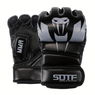 Ultimate Mma & Boxing Protection: Fingerless Gloves For Adults