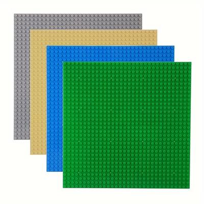 4pcs 32x32 Classic Base Plate Compatible With All Mainstream Brands Small Building Blocks, 10x10 Inch Base