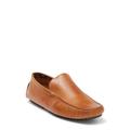 Vic Leather Venetian Driver - Brown - Donald J Pliner Slip-Ons